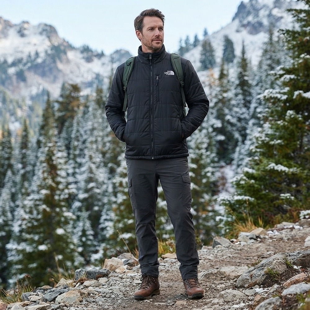 The North Face Primaloft Insulated Jacket Puffer Black XL